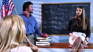 Parent teacher threesome - Brazzers