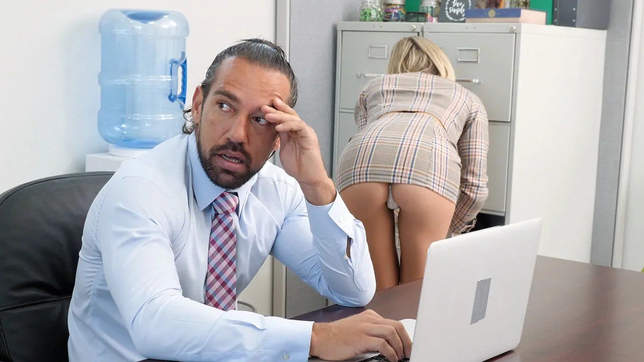 PassionHD: Office Tease Gets Bosses Dick Hard on PornHD