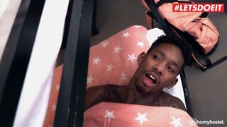 HornyHostel: Lya Missy sucks & fucks a black dick on PornHD