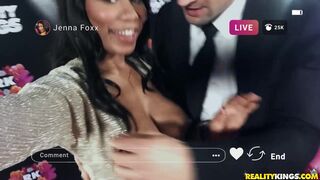 RedCarpet Blowjob Bonanza during Live Show! :O