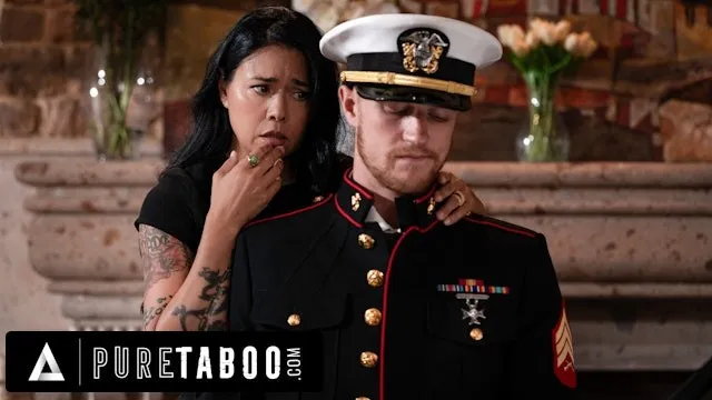 Lonely Widow Dana Vespoli Wants Stepson to Wear Gone Husband Military Uniform...