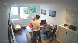 Amost caught having sex in the office