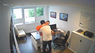 Amost caught having sex in the office