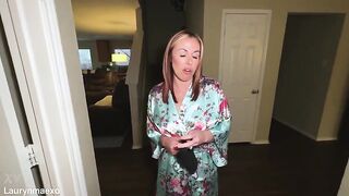 Lauryn Mae - Son Caught Jerking Off Into Mommys Panties