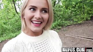 (Aisha) - Blonde Hottie Fucks Outdoors - Public Pick Ups