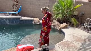 Crystal Clark - Stepmom Gets Caught Skinny Dipping