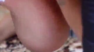 Busty Blonde Granny Discovers Young Cock