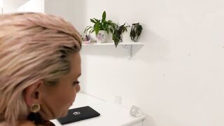 Hot milf worshhips Cock and sucks me off before letting me fuck her nice ass