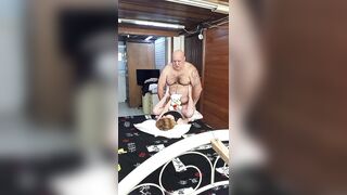 The young girl waited until everyone was asleep so she could go to the old man's room in the middle of the night.