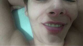 Old woman teaching her neighbor's son that sex is something you learn from a young age.