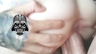 Double penetration in the vagina until she has an orgasm