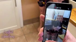 Lustful Libertines - Caught Filming Moms down Blouse