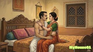 Pushpa and Sinu home made video p3