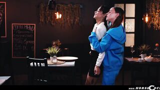 Futa Deepthroat - Josephine Jackson & Verónica Leal